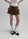[MADE] Billet Tiered Mini Skirt Pants