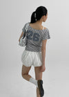 [MADE] Spitty Dot Print Short Sleeve T-shirt