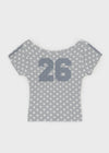 [MADE] Spitty Dot Print Short Sleeve T-shirt