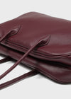 Frankel Square Leather Large Shoulder Bag