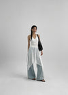 Elsomen Ribbed Halter Tank Top