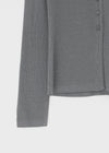 [MADE] Confor Linen Ribbed Knit Cardigan