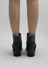 Mibello Buckle Thong Boots