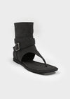 Mibello Buckle Thong Boots