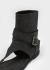 Mibello Buckle Thong Boots