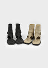 Mibello Buckle Thong Boots