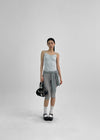 Ultnur Shirred Dot Tank Top