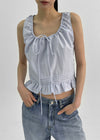Tuko Frill U-Neck Blouse