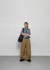 [MADE] Forum Oversized Two-Tuck Cotton Pants
