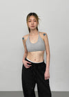 Capury Strap Halter Bra Top
