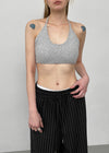 Capury Strap Halter Bra Top