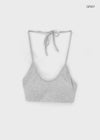 Capury Strap Halter Bra Top