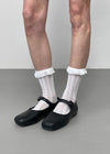 Treema Frill Lace Socks