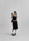 [MADE] Daysi Punching Midi Skirt (Set Purchase Available)