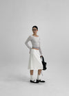 [MADE] Daysi Punching Midi Skirt (Set Purchase Available)