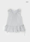Labung Frill Strap Sleeveless Blouse