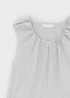 Labung Frill Strap Sleeveless Blouse
