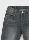 Denkey Washing Incision Boot Cut Denim Pants