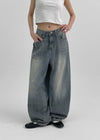 Tikercie Summer Wide Denim Pants
