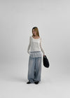 Hems Nylon Mini Tote Bag