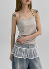 Luvky Strap Halter Sleeveless Top