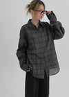 [MADE] Aire Loose Fit Check Shirt