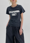Tempered Glass Patch Short Sleeve T-shirt