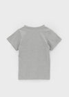 Tempered Glass Patch Short Sleeve T-shirt