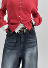 Pelav Square Vintage Belt (Cowhide)