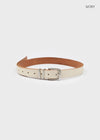 Pelav Square Vintage Belt (Cowhide)
