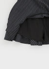 Roman Frill Check Skirt