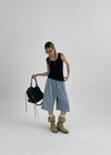 (UNISEX) Yanin Seamline Bermuda Banding Pants