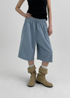 (UNISEX) Yanin Seamline Bermuda Banding Pants