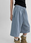 (UNISEX) Yanin Seamline Bermuda Banding Pants