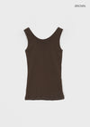 Shariang U-Neck Long Sleeveless Top