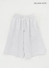 (UNISEX) Yanin Seamline Bermuda Banding Pants