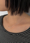 (SILVER 925) Sisring Hook Necklace