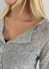 (SILVER 925) Tebel Cross Necklace