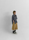 (UNISEX) Dalpo Seersucker Short Sleeve Check Shirt