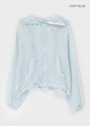 Irim Dot Hood Windbreaker Jumper