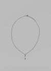 (SILVER 925) Touilling Drop Necklace