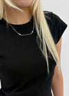 (SILVER 925) Elsu Cross Necklace