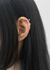 (SILVER 925) Chehil Twisted Piercing