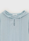 Summer King Summer See-through Off-shoulder Hoodie