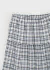 Doomki Summer Check Long Skirt