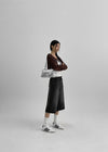 Milcot Eyelet Belt Leather Two-Way Bag
