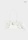 Milcot Eyelet Belt Leather Two-Way Bag