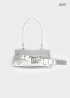 Milcot Eyelet Belt Leather Two-Way Bag