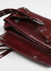 Milcot Eyelet Belt Leather Two-Way Bag