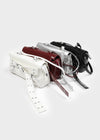 Milcot Eyelet Belt Leather Two-Way Bag